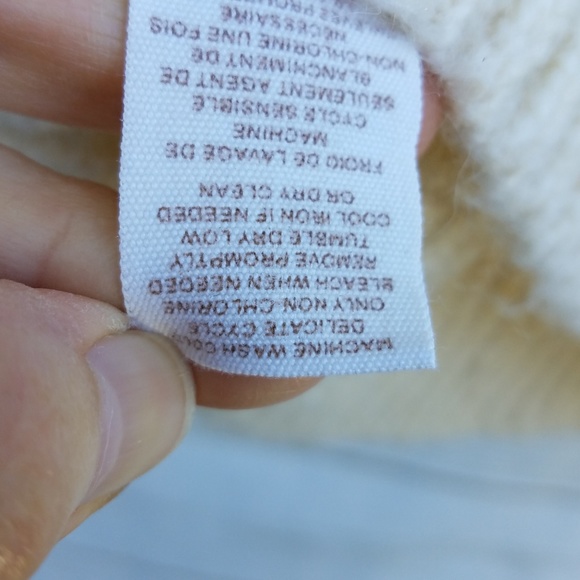 Free People S pullover hoodie sweater crochet - Picture 7 of 8